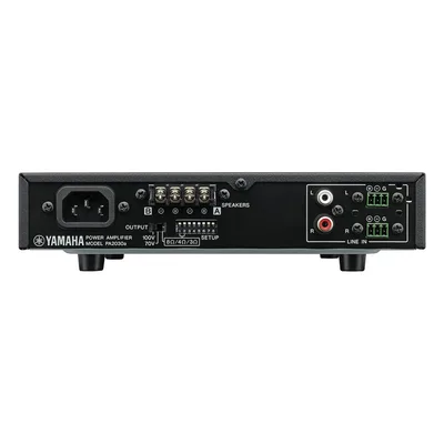 Amplificador / 2 Canales / 30W x 2CH / 70V-100V / Clase D / HPF-LPF Ajustables
