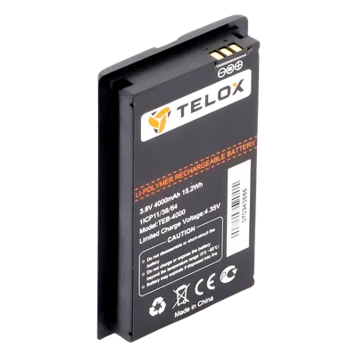 Batería Li-Ion / 4000 mAh / 3.8 VCC / 13.68 Wh / Compatible Radio TE320