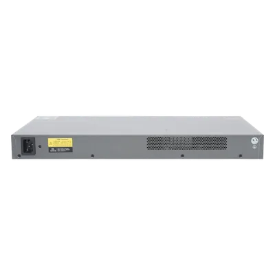 Switch PoE+ / 24 Puertos Gigabit / 4 Uplink SFP 2.5G / 370W PoE / 68 Gbps / 10 kV Surge / 1.72 in