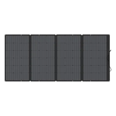 Módulo Solar Portátil y Flexible de 400W Recomendado para Estaciones Portátiles EFD330, EFD350 ó EFD500 / Ajuste de Ángulo / Carga Eficiente / Incluye Cable XT60 a MC4