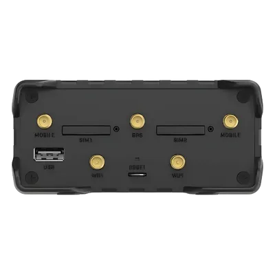 Router Industrial LTE / 150 Mbps Cat 4 / 4 Puertos Ethernet 10/100 / RS232 RS485 / WiFi / Doble SIM / GNSS / IP30 / Riel DIN