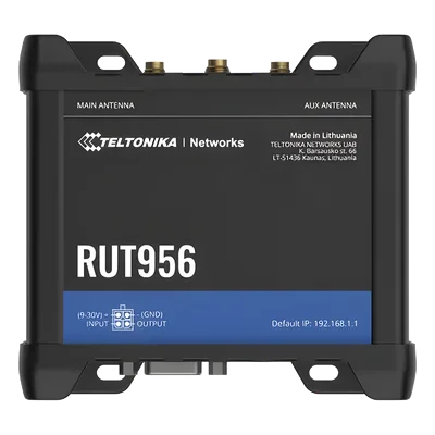 Router Industrial LTE / 150 Mbps Cat 4 / 4 Puertos Ethernet 10/100 / RS232 RS485 / WiFi / Doble SIM / GNSS / IP30 / Riel DIN