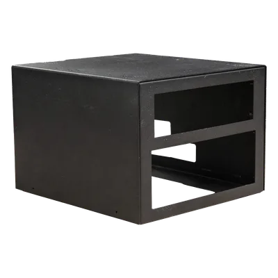 Gabinete Universal Metálico / Montaje Radio Base y Fuente / Compatible Kenwood e Icom / Sujeción Reforzada 16 Tornillos