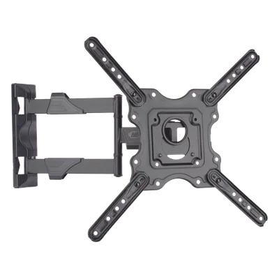Soporte de Pared Articulado / Pantallas 32" a 55" / VESA 100x100 a 400x400 mm / Carga 27.2 kg (60 lbs) / Extensión 5 a 40 cm / Giro 180° / Inclinación +8° a -5°
