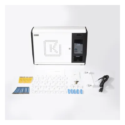 Gabinete Inteligente de Control de Llaves / Acceso Biométrico Facial y Dactilar / Acero Reforzado / Gestión Remota Ethernet / Registro de Eventos