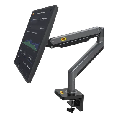 Soporte de Escritorio Articulado / Monitores 22-40" / Carga 15 kg (33 lbs) / VESA 75x75 y 100x100 / Giro 360° / Altura 320 mm (1.05 ft)