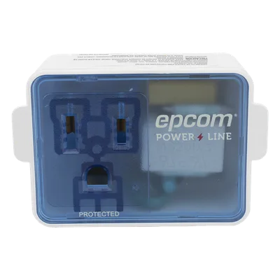 Supresor de Picos Portátil para Pared / 120 Vca / 15 A / 540 J / 1800 W / 1 Salida NEMA 5-15R