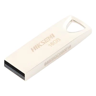 Memoria USB / 16 GB / USB 2.0 / Lectura 80 MB/s / Cuerpo Metálico 5.2 g / Compatible Multiplataforma