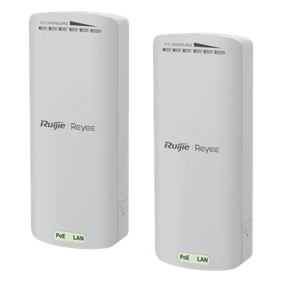 Kit Enlace Inalámbrico / 2.4 GHz / 300 Mbps / Alcance 500 m (1640 ft) / IP55 / 2x2 MU-MIMO / Dual LAN