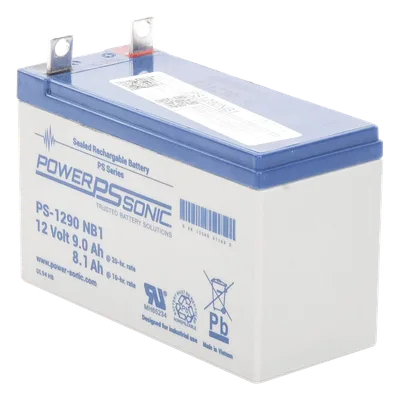 Batería de Respaldo AGM/VRLA / 12V / 9Ah / Vida Útil 5 Años / Terminales NB1 / UL Reconocida