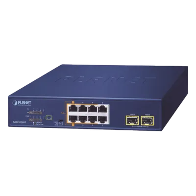 Switch PoE No Administrable / 2 Puertos 802.3bt 60W / 4 Puertos 802.3at 30W / 2 Puertos Gigabit TP / 2 Puertos SFP / 180W Total / 20Gbps