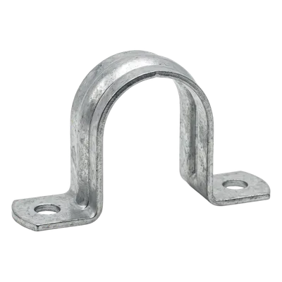 Clip de Sujeción para Tubo Conduit / 2-1/2" (63 mm) / Acero Pregalvanizado / Tornillo #12 / 2 kg por 100 Unidades