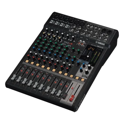 Mezcladora de Audio / 12 Canales / 6 Entradas Micrófono-Línea / 2 Entradas Estéreo / Efectos SPX / Preamplificadores D-PRE / Phantom +48V