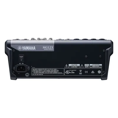 Mezcladora de Audio / 12 Canales / 6 Entradas Micrófono-Línea / 2 Entradas Estéreo / Efectos SPX / Preamplificadores D-PRE / Phantom +48V