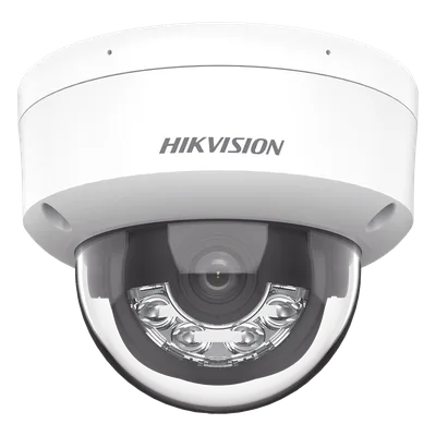 Cámara Domo IP / 6 Megapixel / Dual Light 30 m (98.4 ft) IR + 20 m (65.6 ft) Luz Blanca / Lente 2.8 mm / 105° / AcuSense Lite / IP67 / PoE