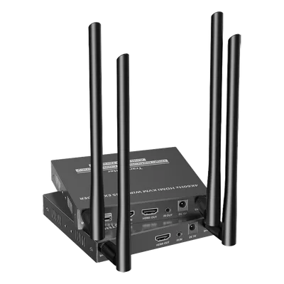 Extensor HDMI Inalámbrico / 4K@60Hz / Transmisión 50 m (164 ft) / Banda 5 GHz / Transferencia IR / Emparejamiento SSID