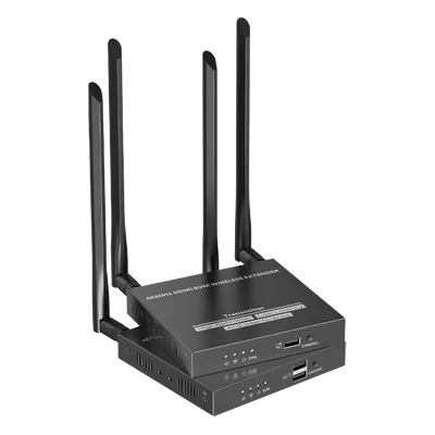 Extensor HDMI Inalámbrico / 4K@60Hz / Transmisión 50 m (164 ft) / Banda 5 GHz / Transferencia IR / Emparejamiento SSID