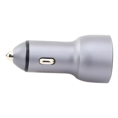 Cargador de Auto / 42.5W / USB-A + USB-C / PD3.0 + QC3.0 / 12-24 VCD / Aluminio