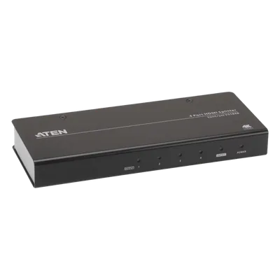 Splitter HDMI / 1 Entrada x 4 Salidas / True 4K @ 60 Hz / HDCP 2.2 / HDR 4:4:4 / 18 Gbps / EDID Expert™