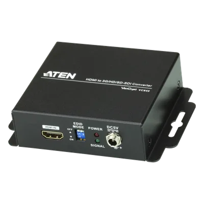 Conversor HDMI a SDI / 3G-SDI / HD-SDI / SD-SDI / 2 Salidas BNC / 1080p60 / Alcance 300 m (984.3 ft)