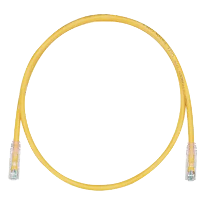Cable de Parcheo UTP Cat6 / 24 AWG / CM / 9.14 m (30 pies) / Amarillo