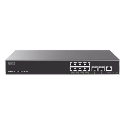 Switch Capa 3 Administrable / 8 Puertos Gigabit / 2 Puertos SFP+ 10G / 56 Gbps Capacidad de Conmutación / Administración Cloud