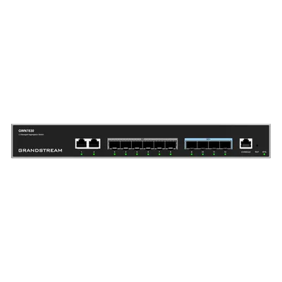 Switch de Agregación Capa 3 / 96 Gbps / 2 Puertos Gigabit Ethernet / 6 Puertos Gigabit SFP / 4 Puertos 10Gigabit SFP+ / Stacking 4 Unidades / QoS Avanzada / Dual Stack IPv4/IPv6
