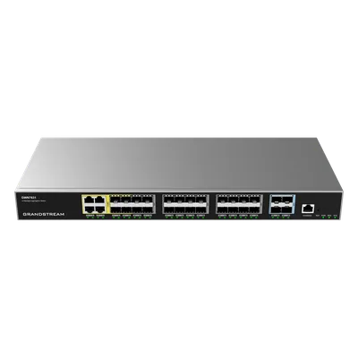 Switch de Agregación Capa 3 / 120 Gbps Throughput / 4 Puertos 10G SFP+ / Stacking 4 Unidades / Enrutamiento OSPF-BGP / 4k VLANs