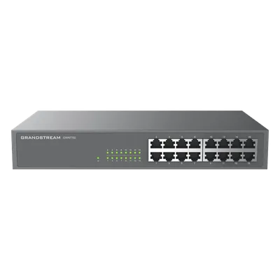 Switch No Administrable / 16 Puertos Gigabit / Capacidad 10 Gbps / 120 x 65 x 24.5 mm / 0.39 x 0.21 x 0.08 ft