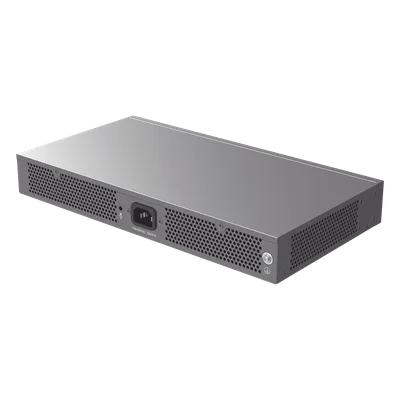 Switch Capa 3 PoE+ Administrable / 8 puertos Gigabit / 2 puertos SFP+ 10G / 120W / 394 pies