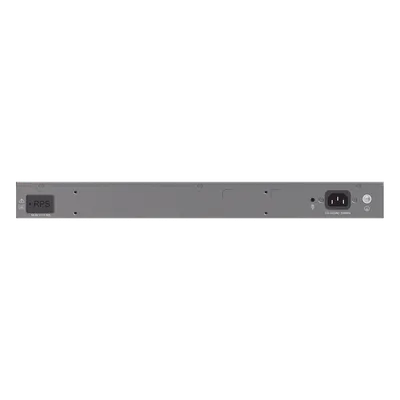 Switch Capa 3 PoE+ Administrable / 24 puertos Gigabit / 4 puertos SFP+ 10G / 360W PoE / 128 Gbps / 95.232 Mpps / 1.18 pies (0.36 m) de profundidad