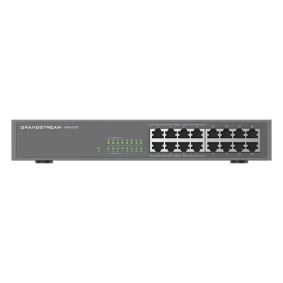 Switch PoE+ 16 Puertos Gigabit No Administrable / 8 Puertos PoE+ 802.3af/at / 145W Total / 16 Gbps / Rack 19" / 0.92 x 0.59 x 1.73 pies