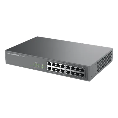 Switch PoE+ 16 Puertos Gigabit No Administrable / 8 Puertos PoE+ 802.3af/at / 145W Total / 16 Gbps / Rack 19" / 0.92 x 0.59 x 1.73 pies
