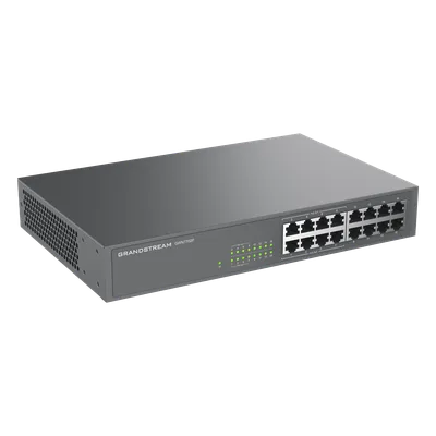 Switch PoE+ 16 Puertos Gigabit No Administrable / 8 Puertos PoE+ 802.3af/at / 145W Total / 16 Gbps / Rack 19" / 0.92 x 0.59 x 1.73 pies