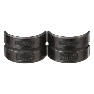 Dado de Prensado / Calibre 6 AWG / Cobre Sólido y Flexible / Perfil Circunferencial / Codificación Azul