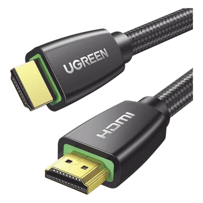 Cable HDMI 2.0 de Nylon Trenzado / 10 Metros (32.81 Pies) / 4K@60Hz / HDR / 3D / HEC (Canal Ethernet HDMI) / ARC (Canal de Retorno de Audio) / Color Profundo de 48 Bits / Audio de 32 Canales / HDCP 2.