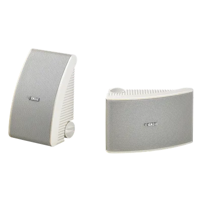 Altavoz de Montaje en Superficie / 2 Vías / Woofer 5.25 in / Tweeter 1 in / Media Intemperie / 6 Ohms / Par / Color Blanco