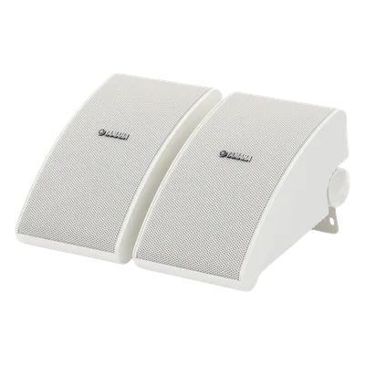 Altavoz de Montaje en Superficie / 2 Vías / Woofer 5.25 in / Tweeter 1 in / Media Intemperie / 6 Ohms / Par / Color Blanco