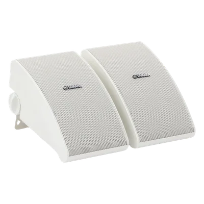 Altavoz de Montaje en Superficie / 2 Vías / Woofer 5.25 in / Tweeter 1 in / Media Intemperie / 6 Ohms / Par / Color Blanco