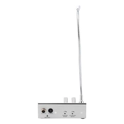 Sistema de Intercomunicación de Ventanilla / Audio Bidireccional / Captación 50 cm / Micrófono Dual Interior y Exterior / Carcasa de Aluminio Espacial / 12V / 2W