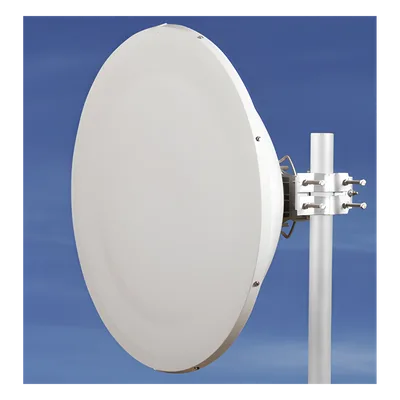 Antena Direccional / 35 dBi / 4.9 - 6.4 GHz / Parábola 1200 mm / Guía de Onda / Polaridad Dual 90° y 45° / Resistencia Viento 210 km/h (689 ft)
