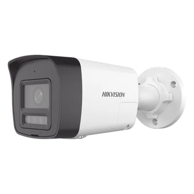Cámara Bala IP / 4 Megapixel / Dual Light 30 m (98.4 ft) IR + 20 m (65.6 ft) Luz Blanca / Audio Bidireccional / AcuSense Lite / IP67 / PoE