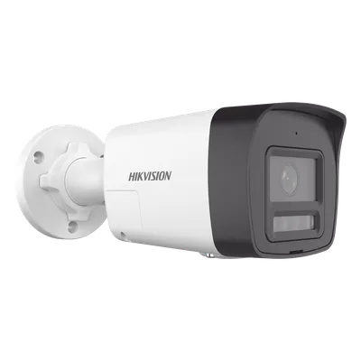 Cámara Bala IP / 4 Megapixel / Dual Light 30 m (98.4 ft) IR + 20 m (65.6 ft) Luz Blanca / Audio Bidireccional / AcuSense Lite / IP67 / PoE