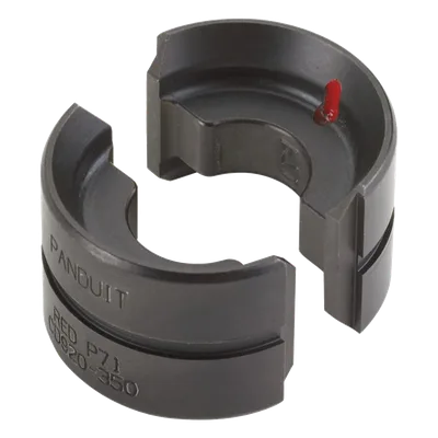 Dado de Prensado / Calibre 1/0 AWG Cobre / 2 AWG Aluminio / Crimpado Circunferencial / Codificación Rosa