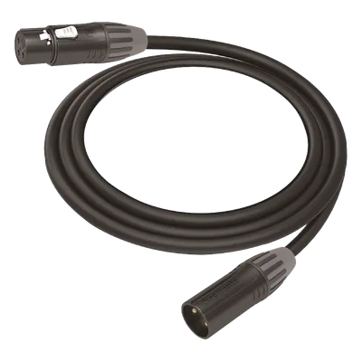 Cable XLR / 3 Polos / Hembra-Macho / Contactos Dorados / Blindaje Triple / 10 m (32.8 ft)