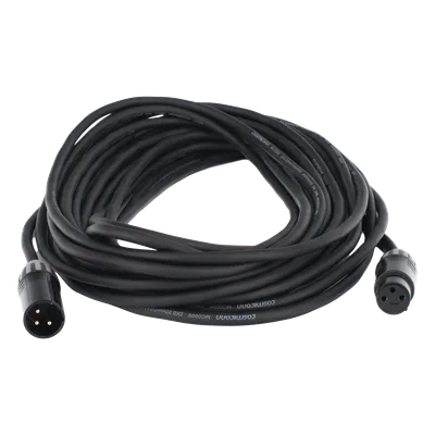 Cable XLR / 3 Polos / Hembra-Macho / Contactos Dorados / Blindaje Triple / 10 m (32.8 ft)