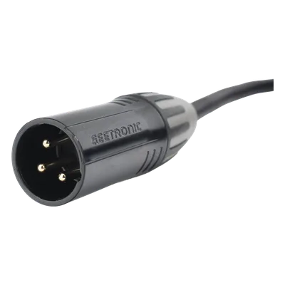 Cable XLR / 3 Polos / Hembra-Macho / Contactos Dorados / Blindaje Triple / 10 m (32.8 ft)