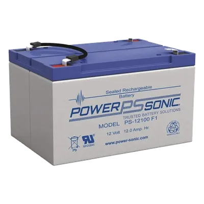 Batería de Respaldo AGM/VRLA / 12V / 12AH / Terminales F1 / 5 Años Vida Útil / Certificación UL