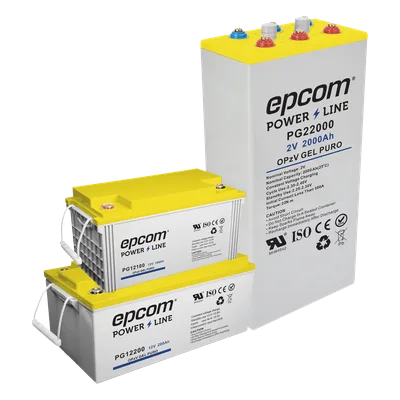 Batería de Gel OPzV / 12 Vcc / 100 Ah / Ciclo Profundo / Fotovoltaica y Respaldo
