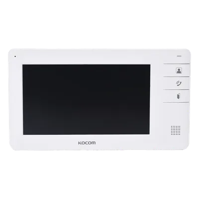 Monitor de Videoportero / 7 Pulgadas / 2 Frentes de Calle / Montaje en Superficie / 15 VCD